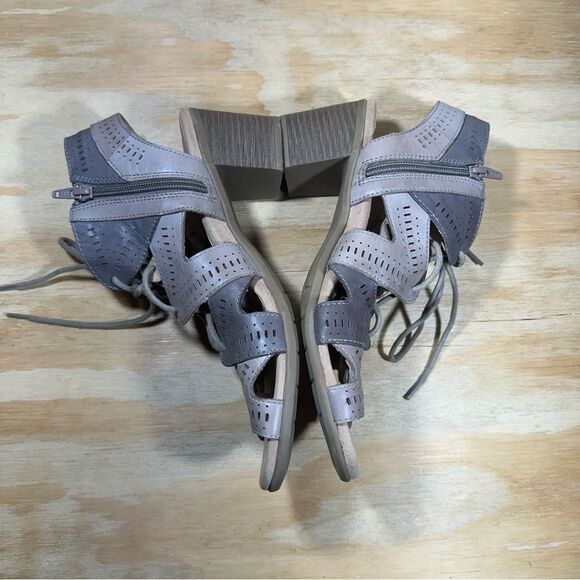 Earth Steph Mali Taupe Heeled Sandals Women’s Size 10 - Picture 4 of 9